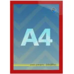 Рамки для фото а4 рамка для грамоти а4 рамка для дипломів а4 сертификатів зі склом фоторамка а4 21*29,7рамки для листа формата а4 со стеклом рамки а4 червона