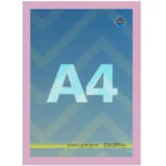 Рамка для фото А4 фотографій зі склом Рожева пастель