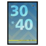 рамка 30 на 40 чорна для фото чорного кольору 30 х 40 см