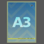 Рамка А3 зі склом Зелено-сіра для фото постера настінна пластикова фоторамка вішати на стіну 297*420мм рамки.укр