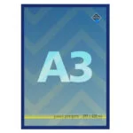 Рамка А3 синя зі склом купити 297 на 420 синього кольору для фото формат А3